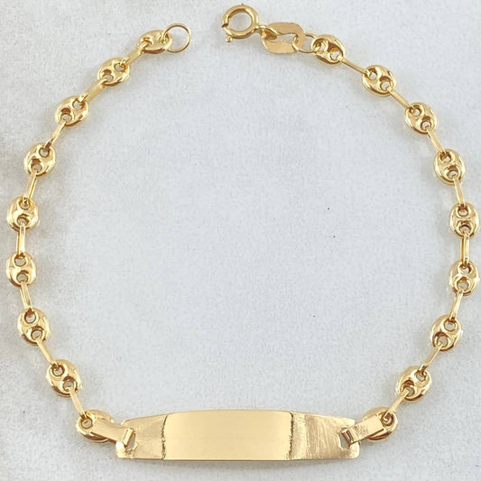 Pulso Bebé GC Placa 1.7gr / 15cm / Oro 18K