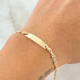 Pulso Bebé GC Placa 1.7gr / 15cm / Oro 18K