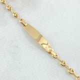 Pulso Bebé GC Placa 1.7gr / 15cm / Oro 18K
