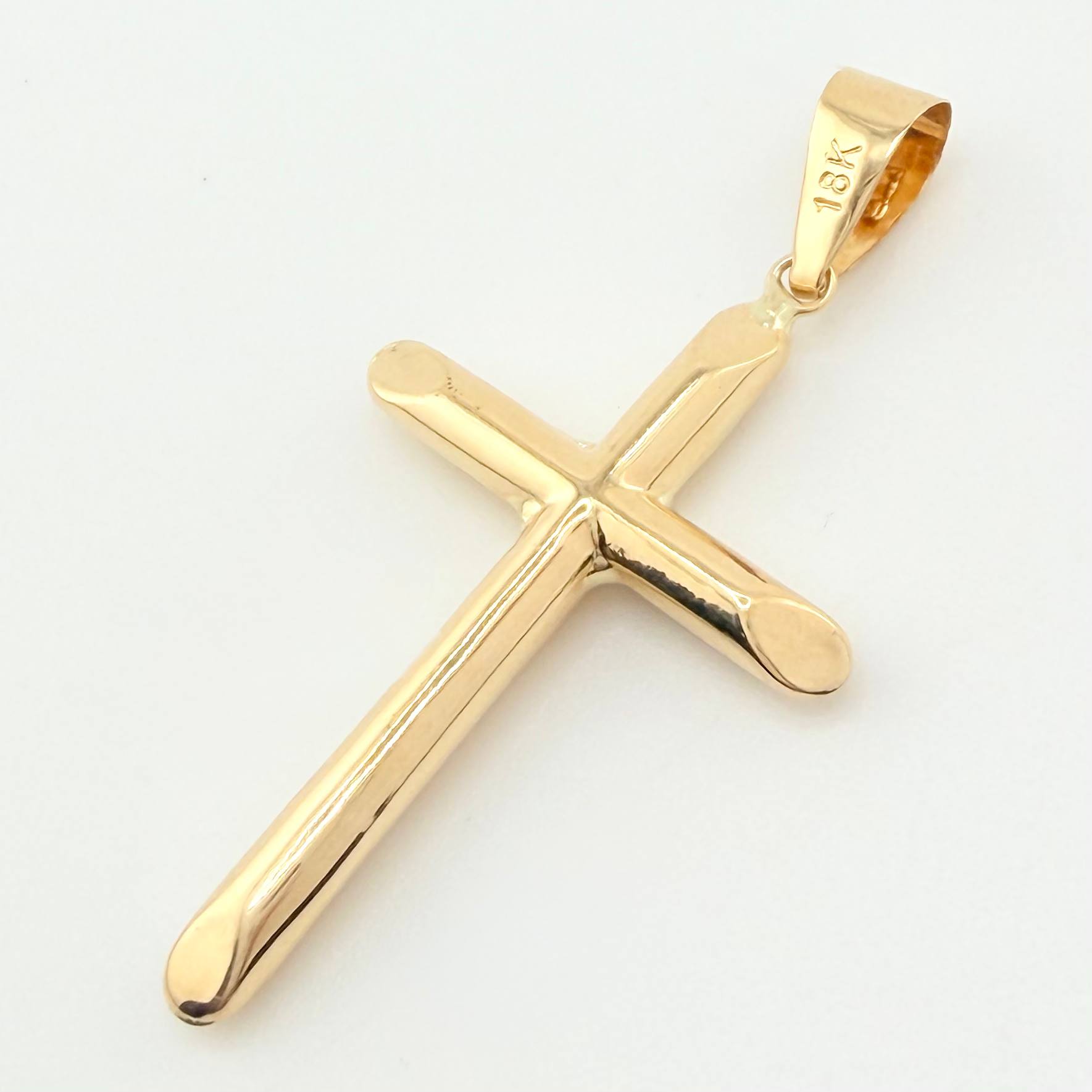 Dije Cruz 1.7gr / 4.5cm / Oro Amarillo 18K