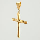 Dije Cruz 1.7gr / 4.5cm / Oro Amarillo 18K