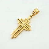 Dije Latina Superpuesta 1gr / 2.8cm / Oro Amarillo 18K *