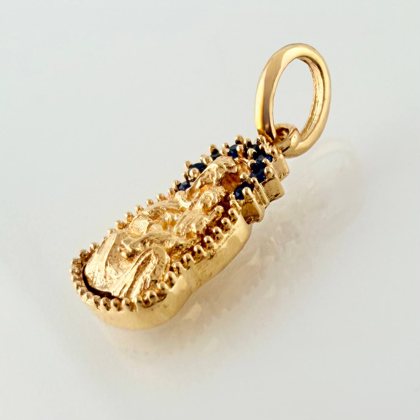 Dije Virgen Del Carmen 1.1gr / 1.8cm / Oro Amarillo 18K ©