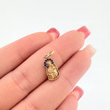 Dije Virgen Del Carmen 1.1gr / 1.8cm / Oro Amarillo 18K ©