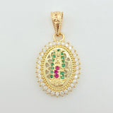 Dije Virgen Guadalupe 1.7gr / 2.3cm / Oro Amarillo 18K ©