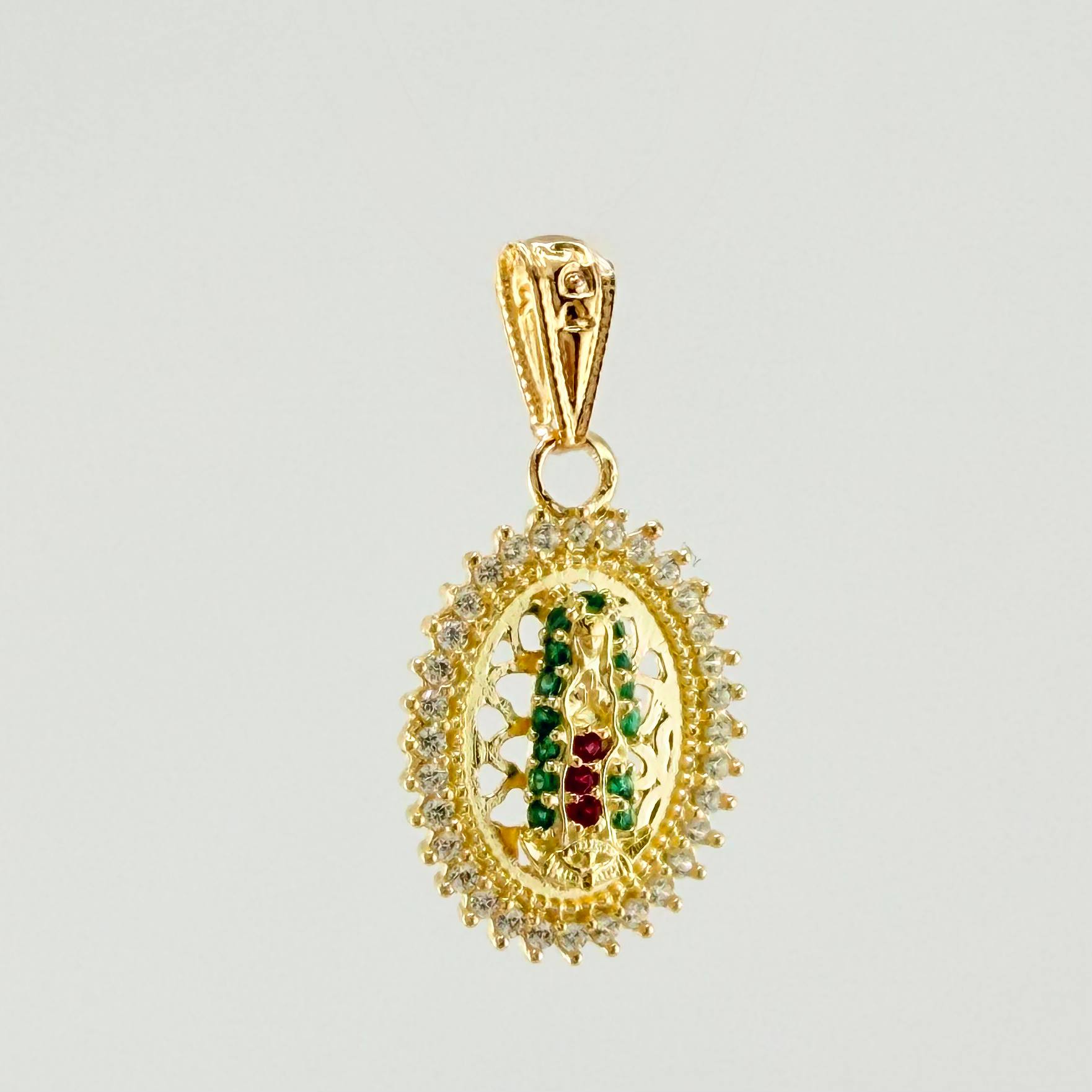 Dije Virgen Guadalupe 1.65gr / 2.3cm / Oro Amarillo 18K *