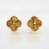 Topos Trebol Diamantado 2.5gr / 8.6mm Oro Amarillo Nac.Esp. 18K