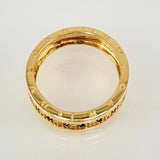 Anillo Rustico 3.35gr / T5 3/4 / Oro Amarillo 18K