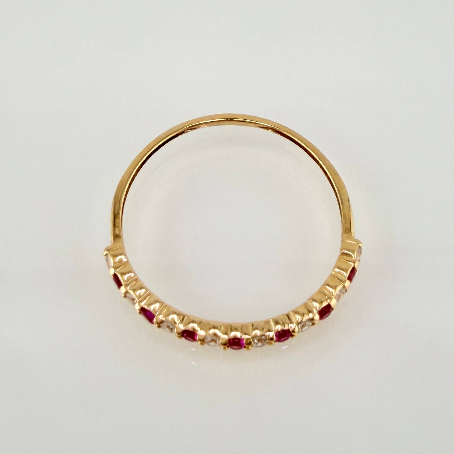 Anillo Churumbela 0.95gr / T7 1/2 / Oro Amarillo 18K