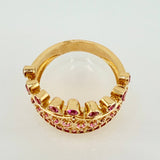 Anillo Corona Realeza 5.55gr / T7 1/4 / Oro Amarillo 18K