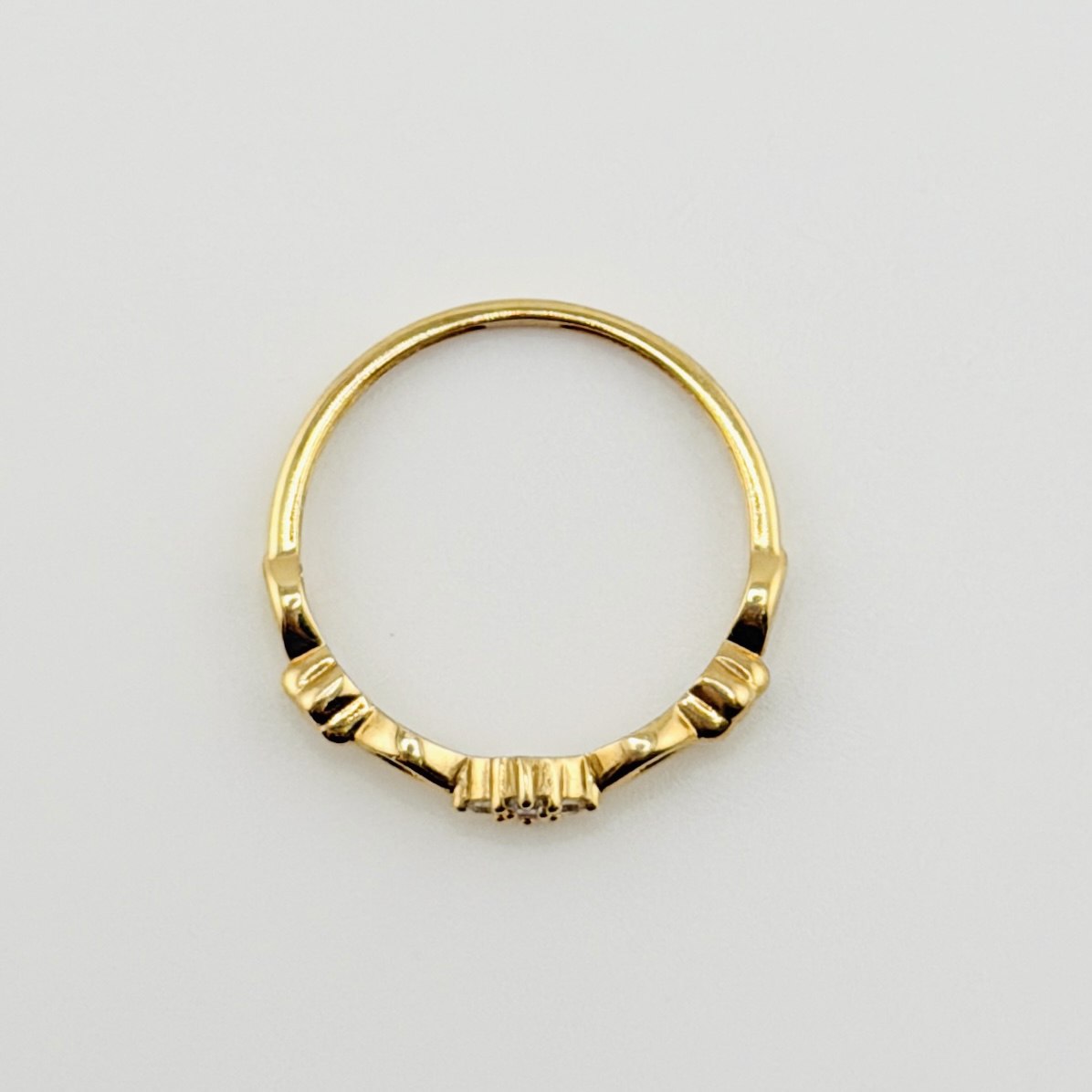 Anillo Nudo De Vida 1.25gr / T5 1/4 / Oro Amarillo 18K