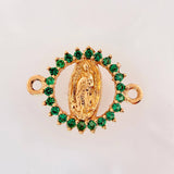 Herraje Virgen Guadalupe 0.7gr / 1.5cm / Oro Amarillo 18K ©