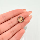 Herraje Virgen Guadalupe 1gr / 1.8cm / Oro Amarillo 18K