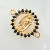 Herraje Virgen Guadalupe 1gr / 1.8cm / Oro Amarillo 18K