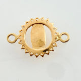 Herraje Virgen Guadalupe 1.05gr / 1.8cm / Oro Amarillo 18K