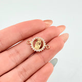 Herraje Virgen Guadalupe 1.05gr / 1.8cm / Oro Amarillo 18K