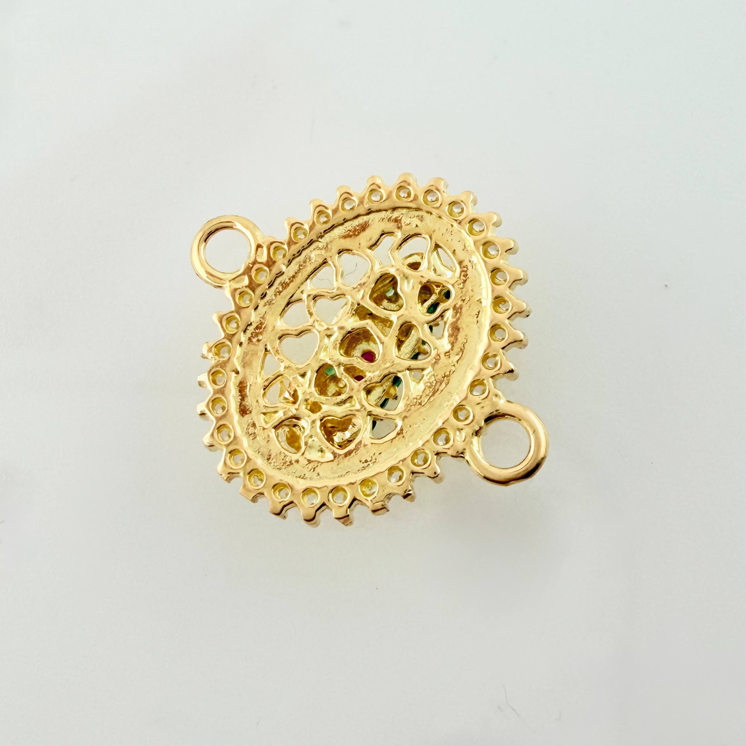 Herraje Virgen Guadalupe 1.65gr / 1.8cm / Oro Amarillo 18K ©