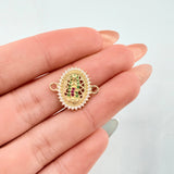 Herraje Virgen Guadalupe 1.65gr / 1.8cm / Oro Amarillo 18K ©