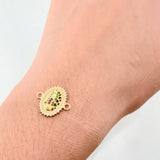 Herraje Virgen Guadalupe 1.65gr / 1.8cm / Oro Amarillo 18K ©