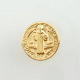 Herraje San Benito 0.55gr / 1cm / Oro Amarillo 18K ©