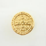 Herraje San Benito 0.55gr / 1cm / Oro Amarillo 18K ©