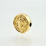 Herraje San Benito 0.4gr / 0.9cm / Oro Amarillo 18K ©