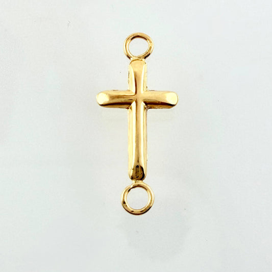 Herraje Cruz 0.2gr / 1.5cm / Oro Amarillo 18K ©