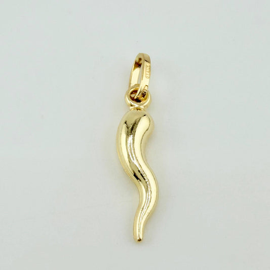 Dije Chile Jalapeño 0.8gr / 2.5cm / Oro Amarillo +4 18K ©