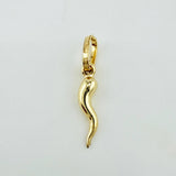 Dije Chile Jalapeño 0.4gr / 2cm / Oro Amarillo +4 18K *