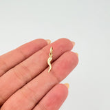 Dije Chile Jalapeño 0.45gr / 2cm / Oro Amarillo +4 18K ©