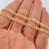 Cadena Cubana 3.85gr / 51.2cm / Oro Amarillo +1 18K &