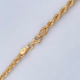 Cadena Lazo 9.4gr / 61cm / 3.73mm Oro Amarillo +3 18K $