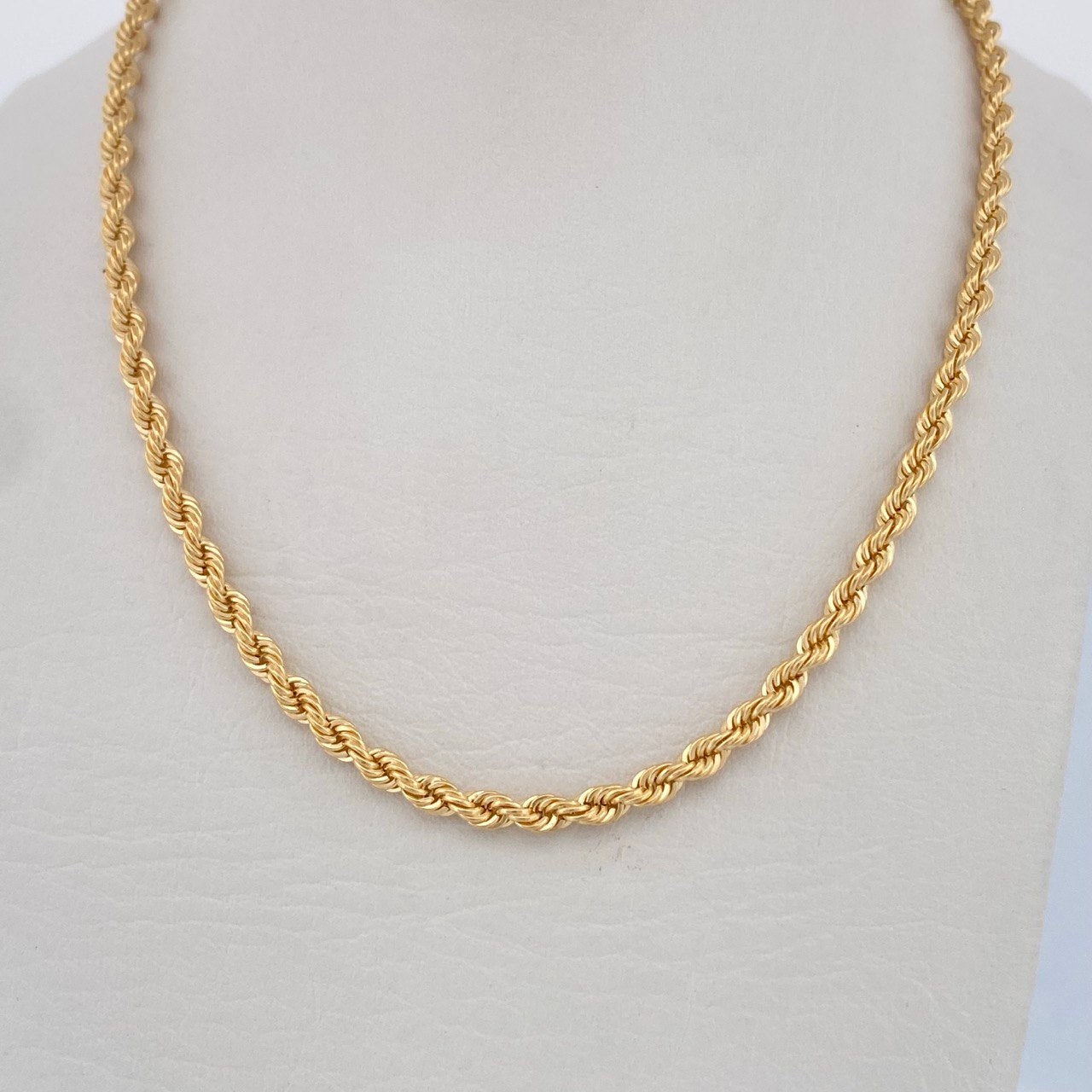 Cadena Lazo 9.4gr / 61cm / 3.73mm Oro Amarillo +3 18K $