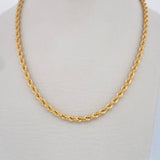 Cadena Lazo 6.85gr / 50.3cm / Oro Amarillo +3 18K &
