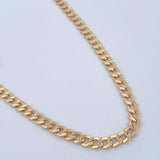 Cadena Cubana 6.25gr / 51.3cm / Oro Amarillo +1 18K $