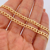 Cadena Cubana 6.25gr / 51.3cm / Oro Amarillo +1 18K $