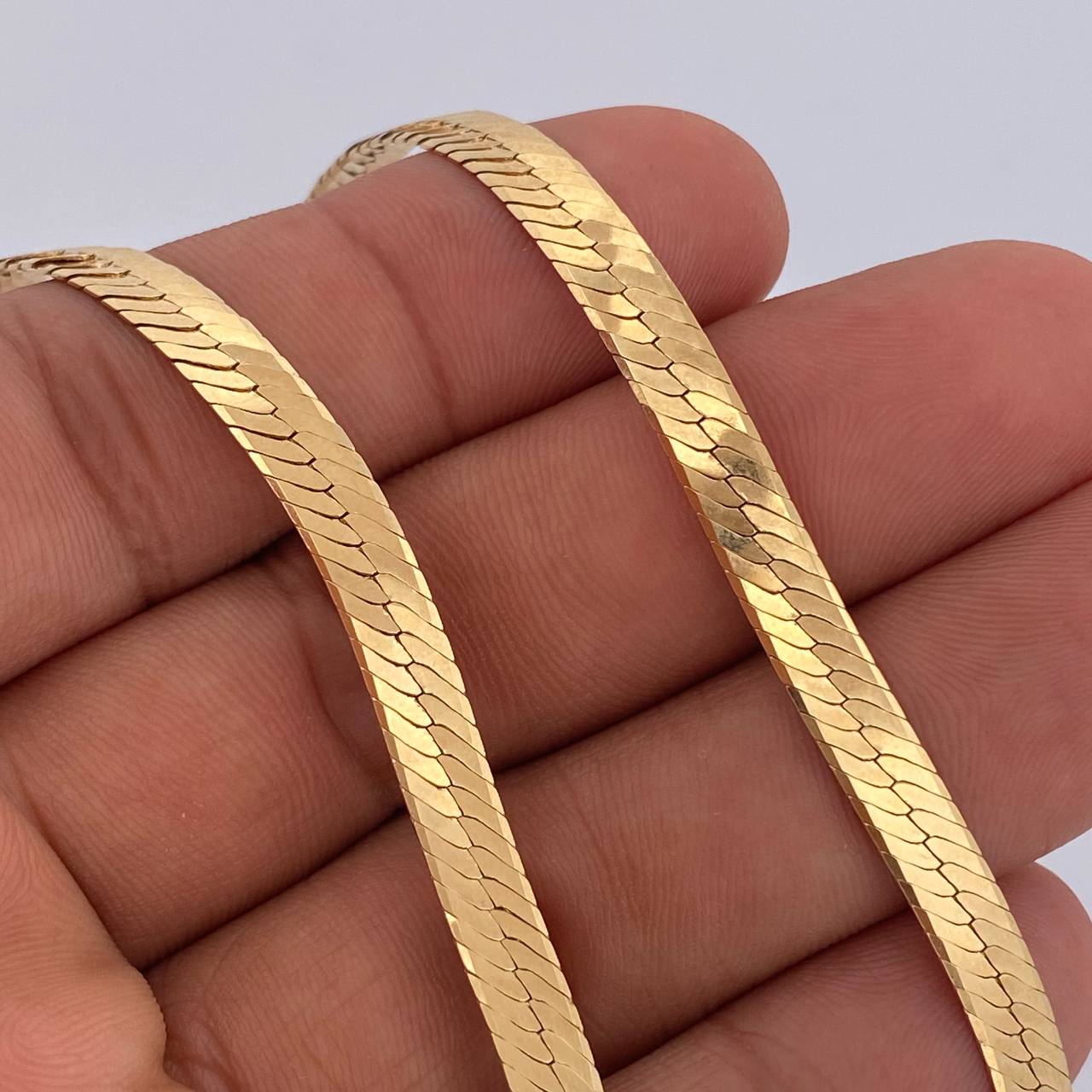 Cadena Serpiente 22gr / 50.8cm / Oro Amarillo +3 18K &