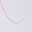 Cadena Escalera Plana 1.3 g / 40.3 cm / 1.3 mm Oro Rosa 18K