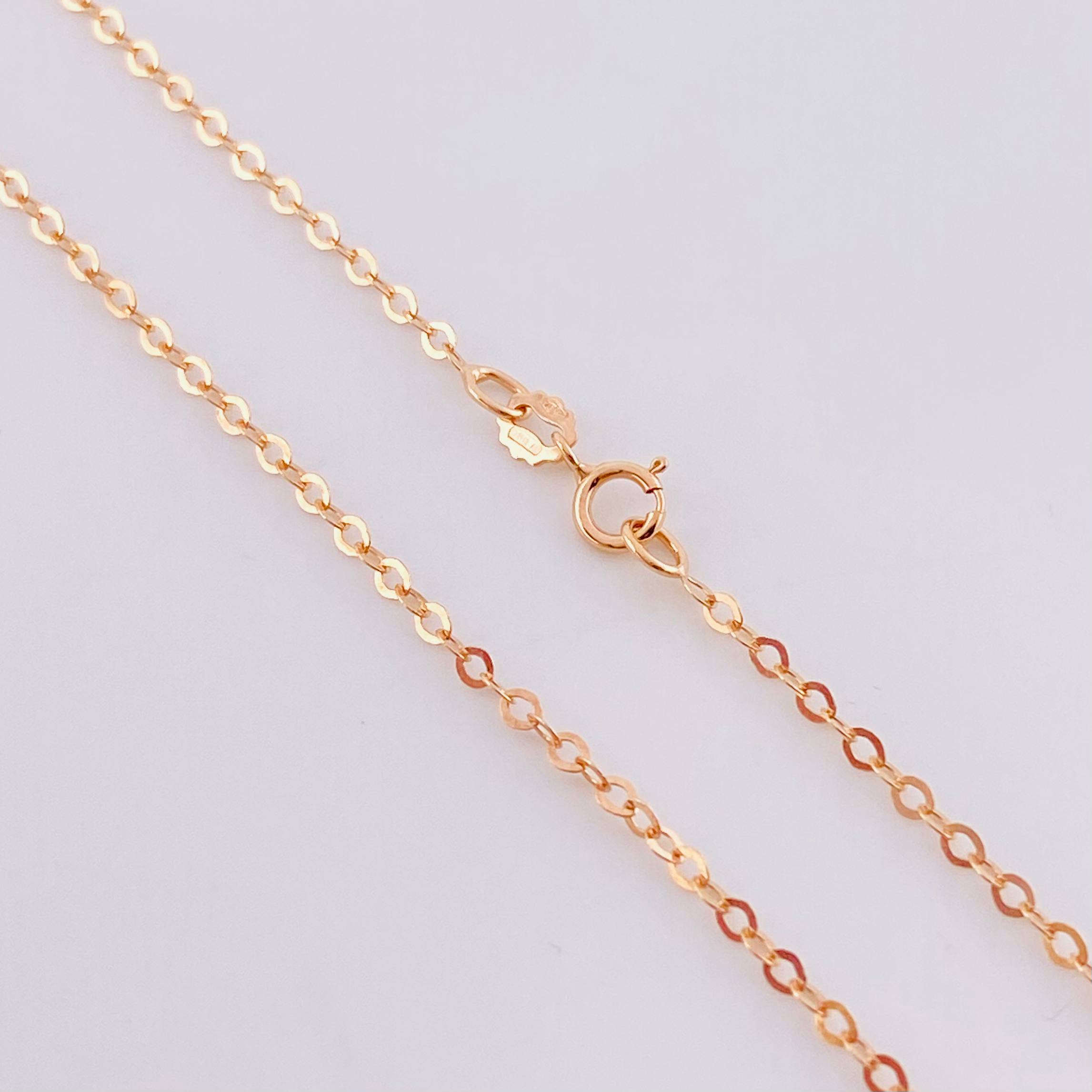 Cadena Roll- On 1.45 g / 40.3 cm / 1.8 mm Oro Rosa 18K