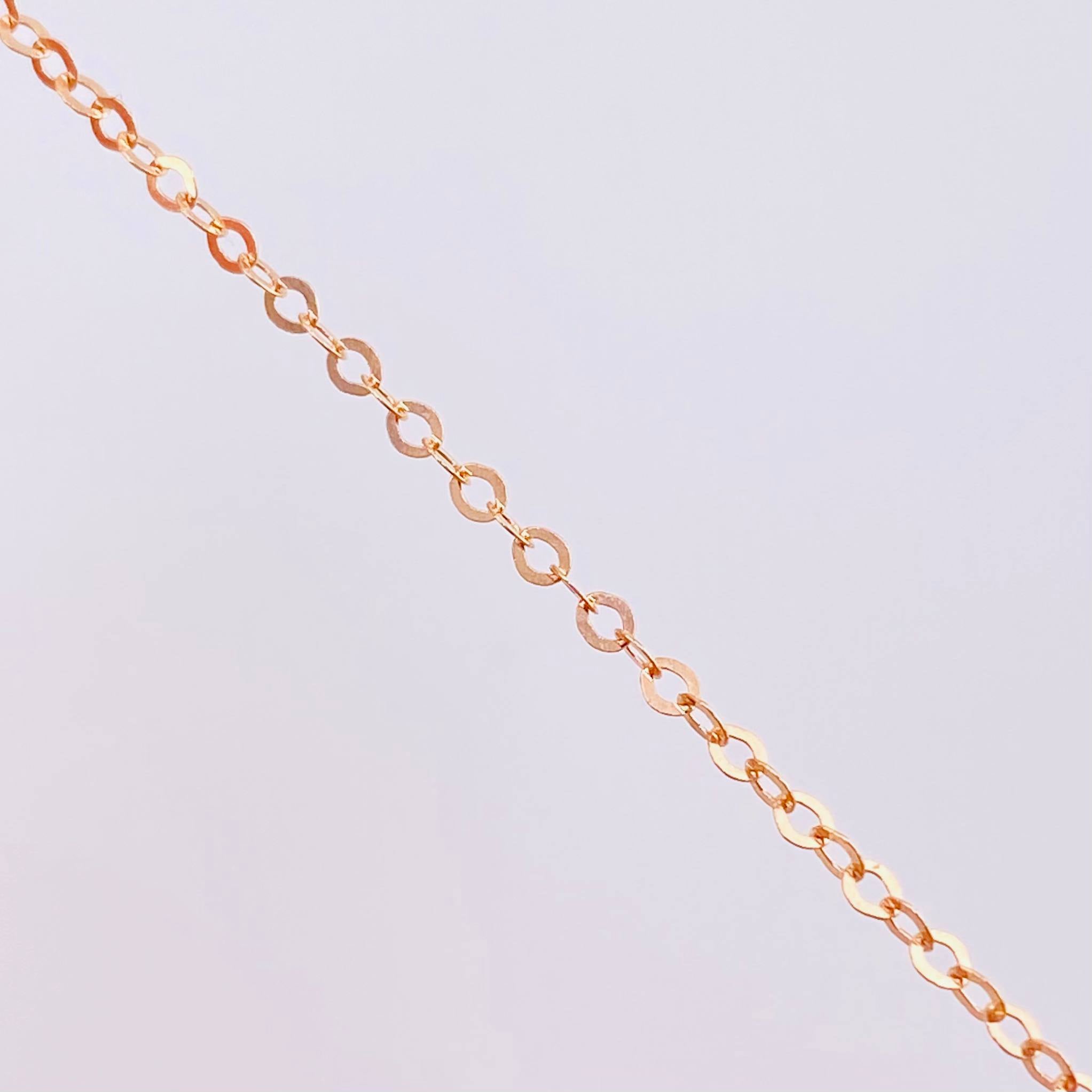 Cadena Roll- On 1.45 g / 40.5 cm / 1.8 mm Oro Rosa 18K