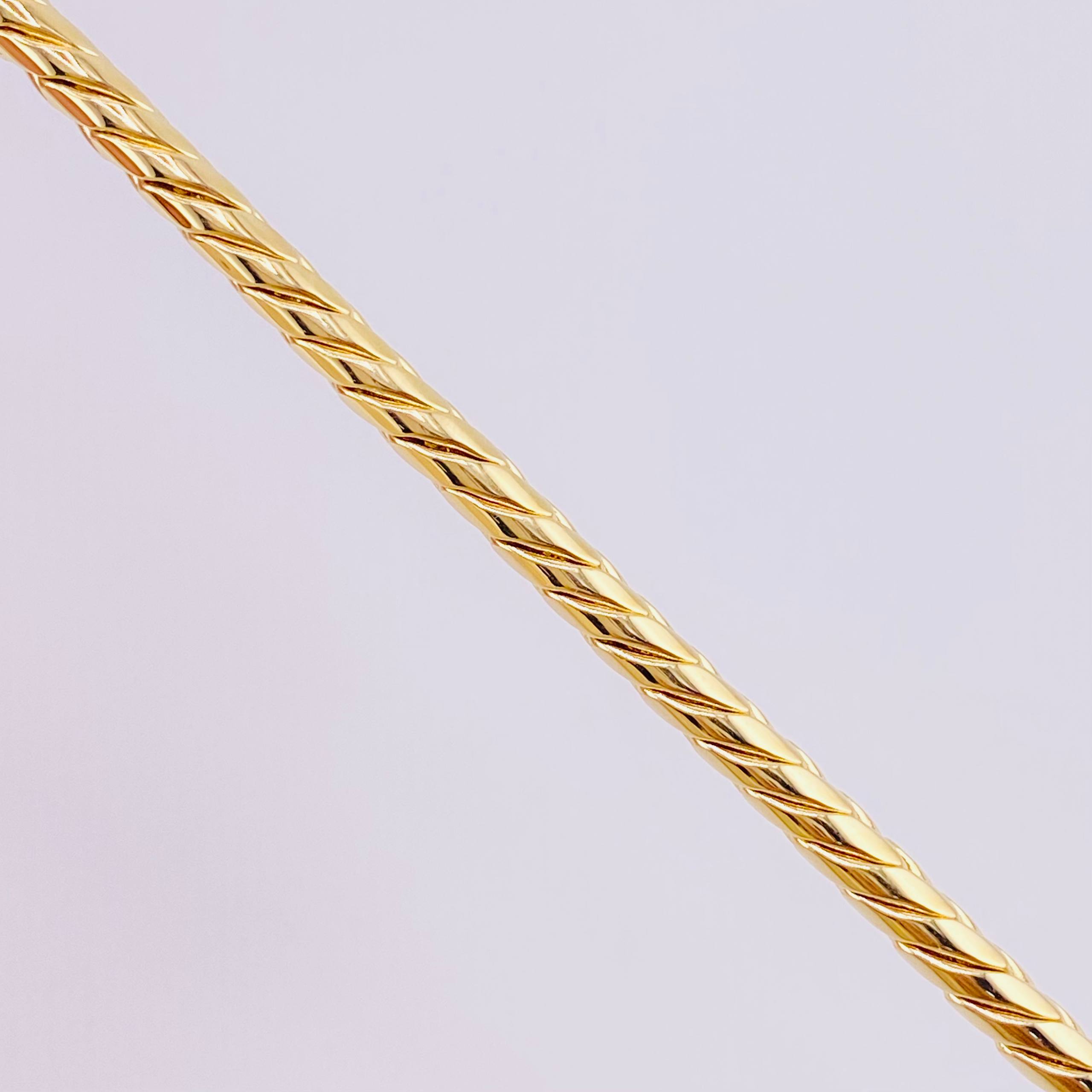 Cadena Serpiente 14.5 g / 59.9 cm / 3.3 mm Oro Amarillo 18K