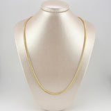 Cadena Serpiente 14.5 g / 60.2 cm / 3.2 mm Oro Amarillo 18K
