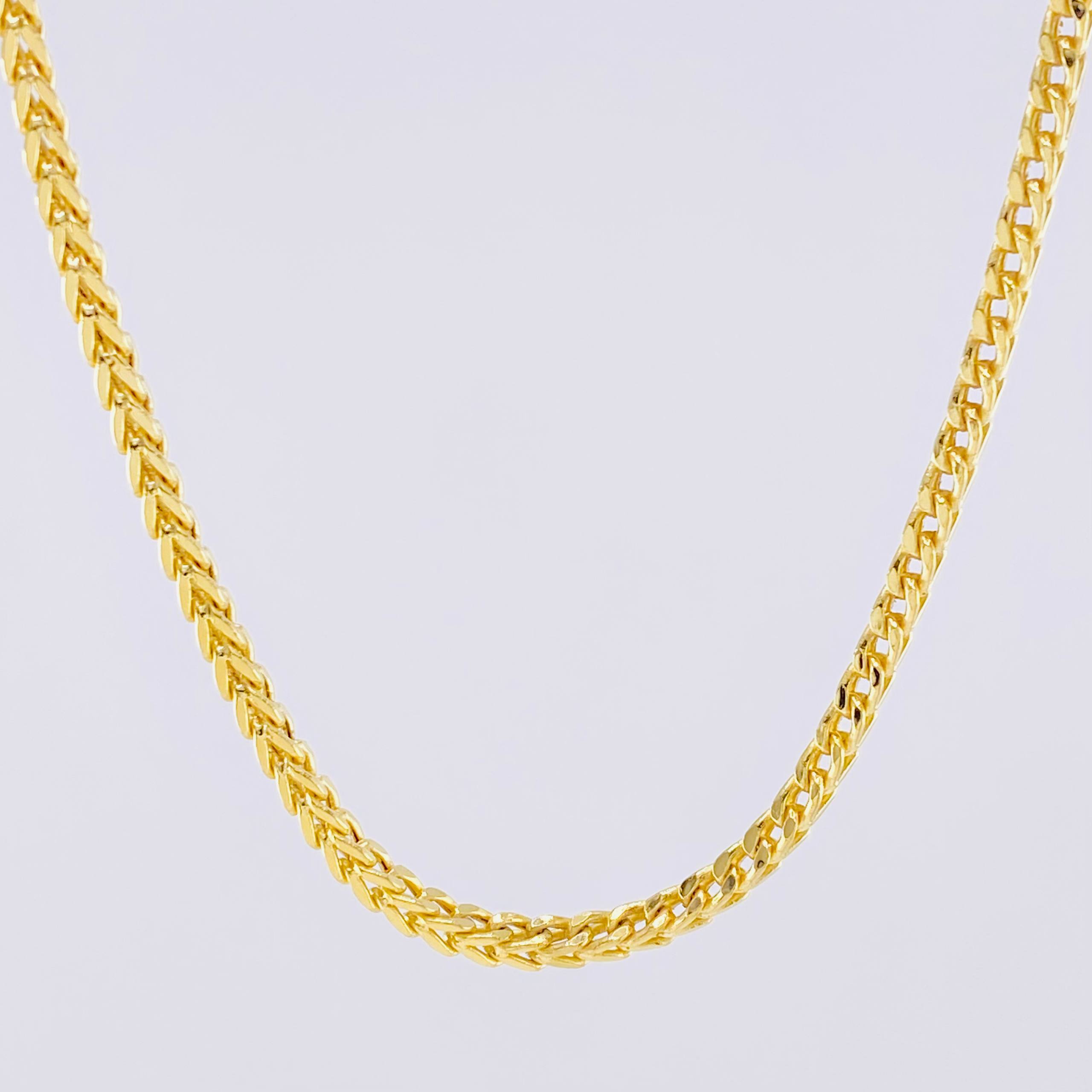 Cadena Franco 40.8 g / 70.6 cm / 4.6 mm Oro Amarillo 18K
