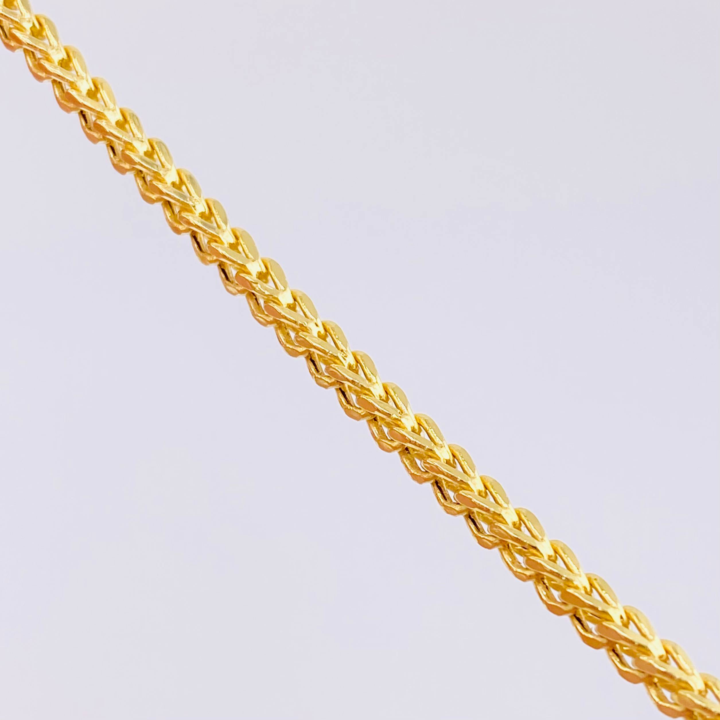Cadena Franco 12.15 g / 50.4 cm / 2.6 mm Oro Amarillo 18K
