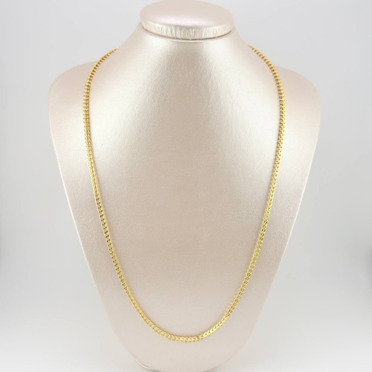 Cadena Franco 14.15 g / 60.2 cm / 2.6 mm Oro Amarillo 18K