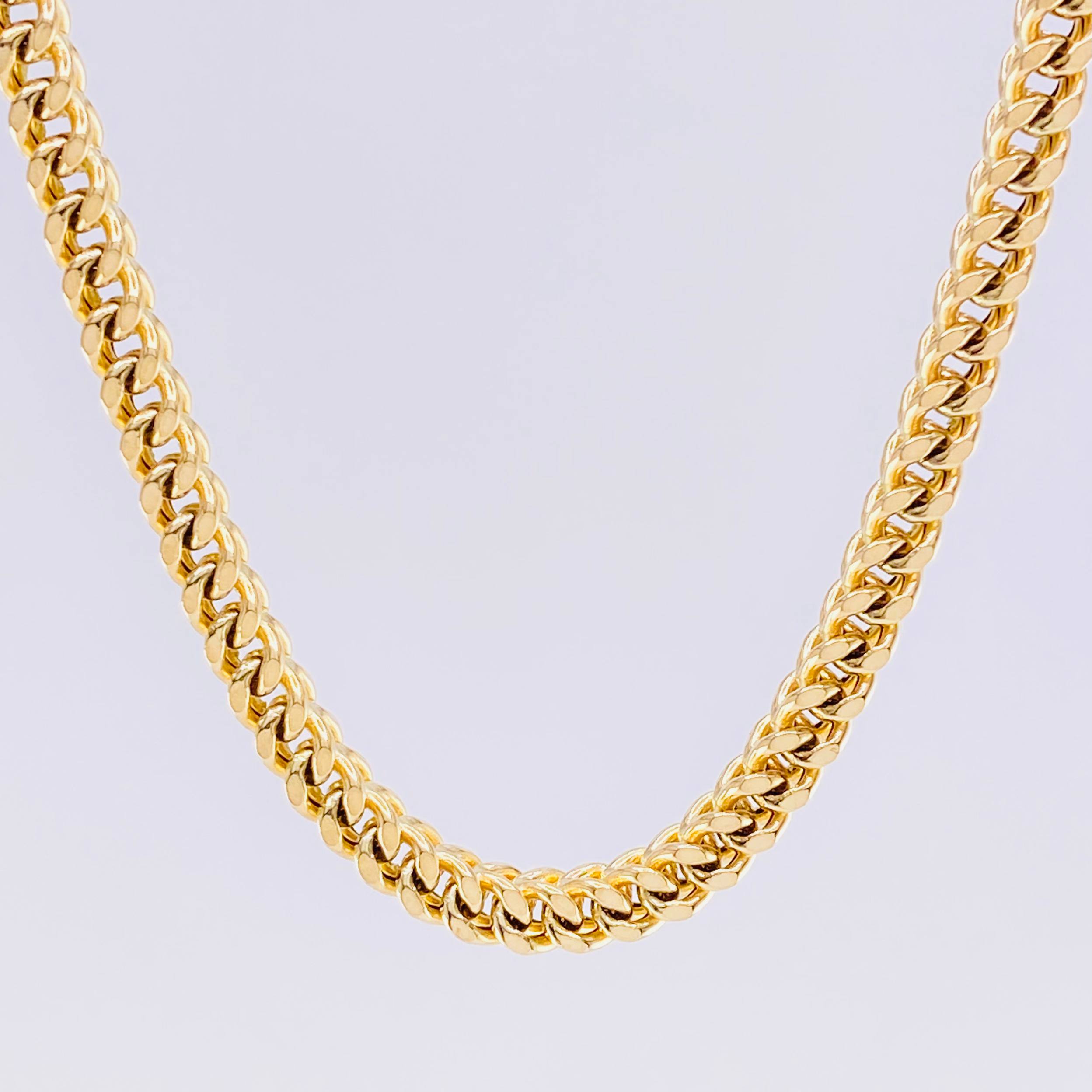 Cadena Franco 36.65 g / 70 cm / 4.4 mm Oro Amarillo 18K