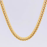 Cadena Franco 36.65 g / 70 cm / 4.4 mm Oro Amarillo 18K