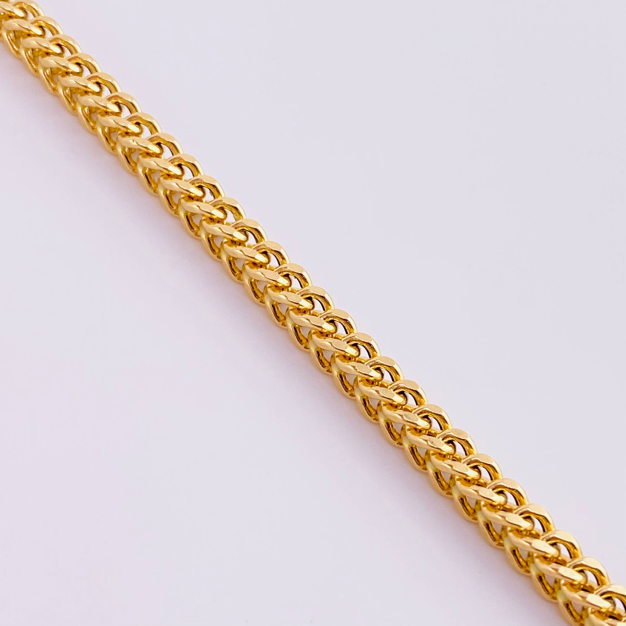 Cadena Franco 36.65 g / 70 cm / 4.4 mm Oro Amarillo 18K