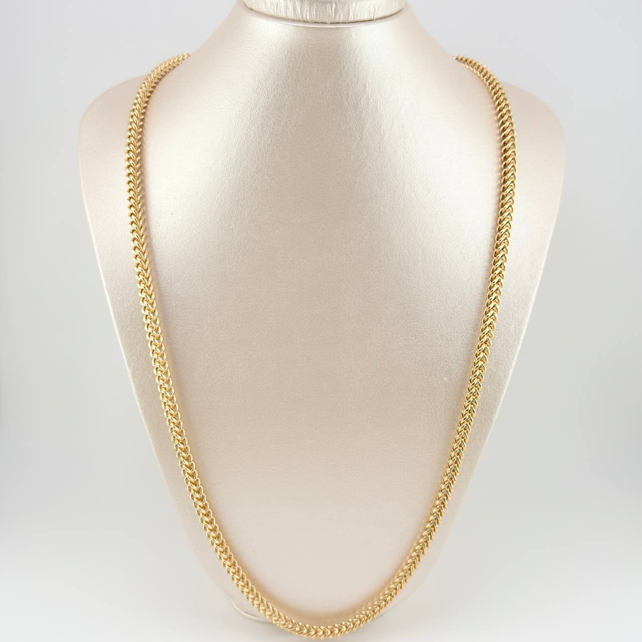 Cadena Franco 36.65 g / 70 cm / 4.4 mm Oro Amarillo 18K
