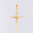 Dije Cruz Lisa 1.2 g / 4 cm Oro Amarillo 18K